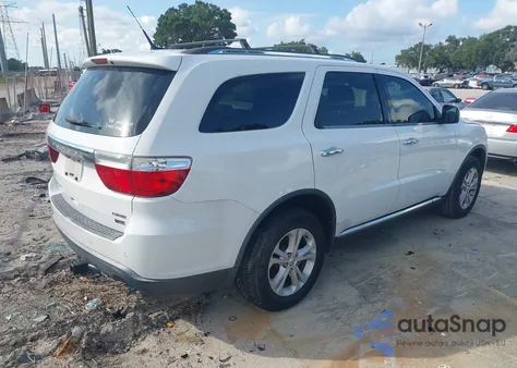 2013 Dodge Durango Crew from USA, damaged, VIN 1C4RDHDGXDC608209